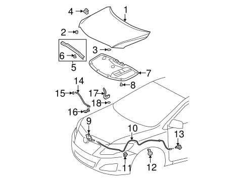 toyota corolla parts diagram