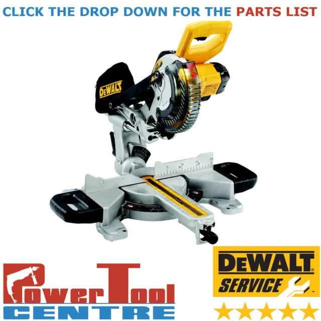 dewalt dws716 parts diagram