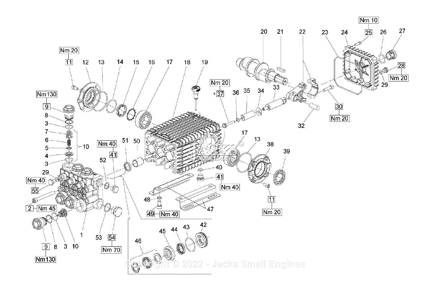 honda gx390 pressure washer parts diagram