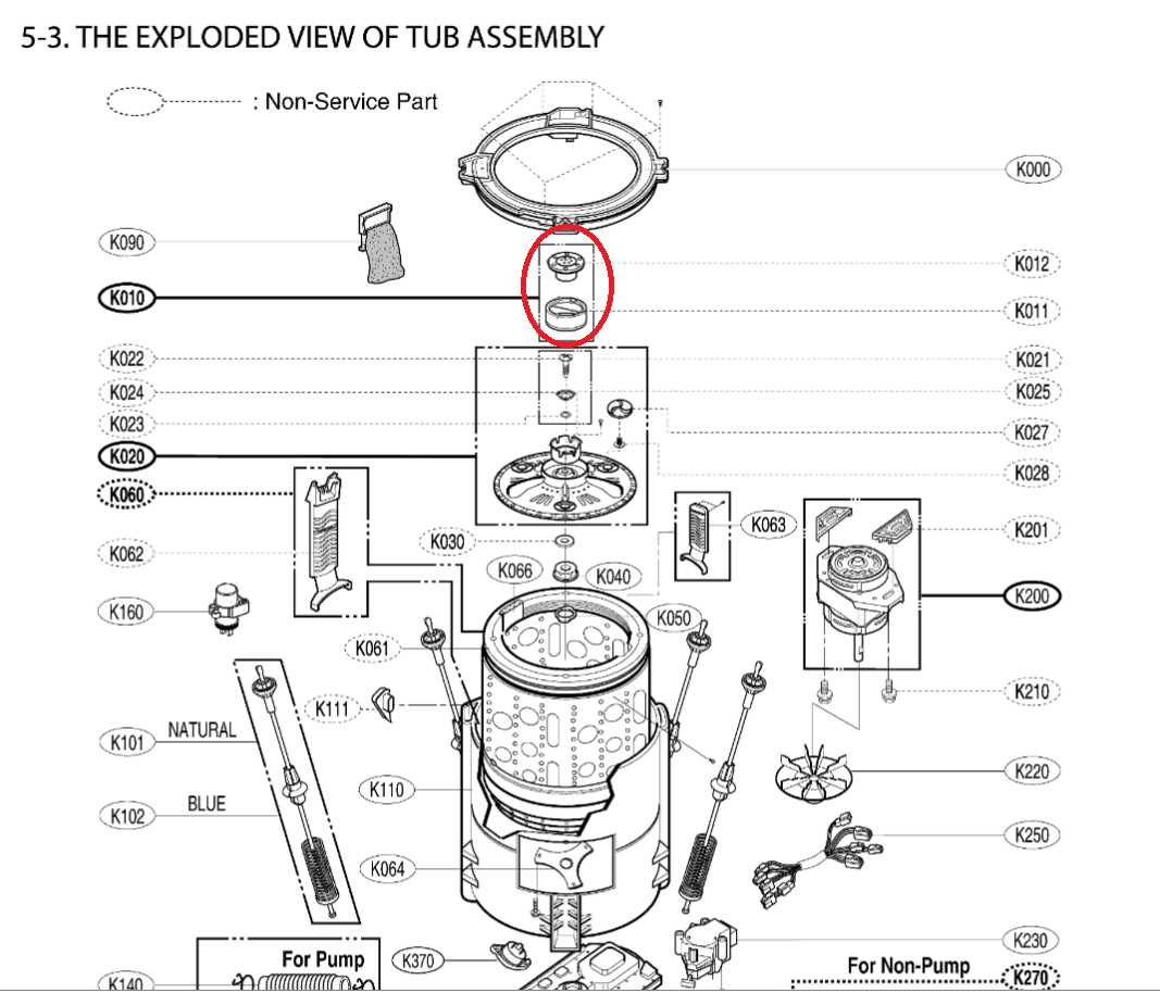 lg tromm parts diagram