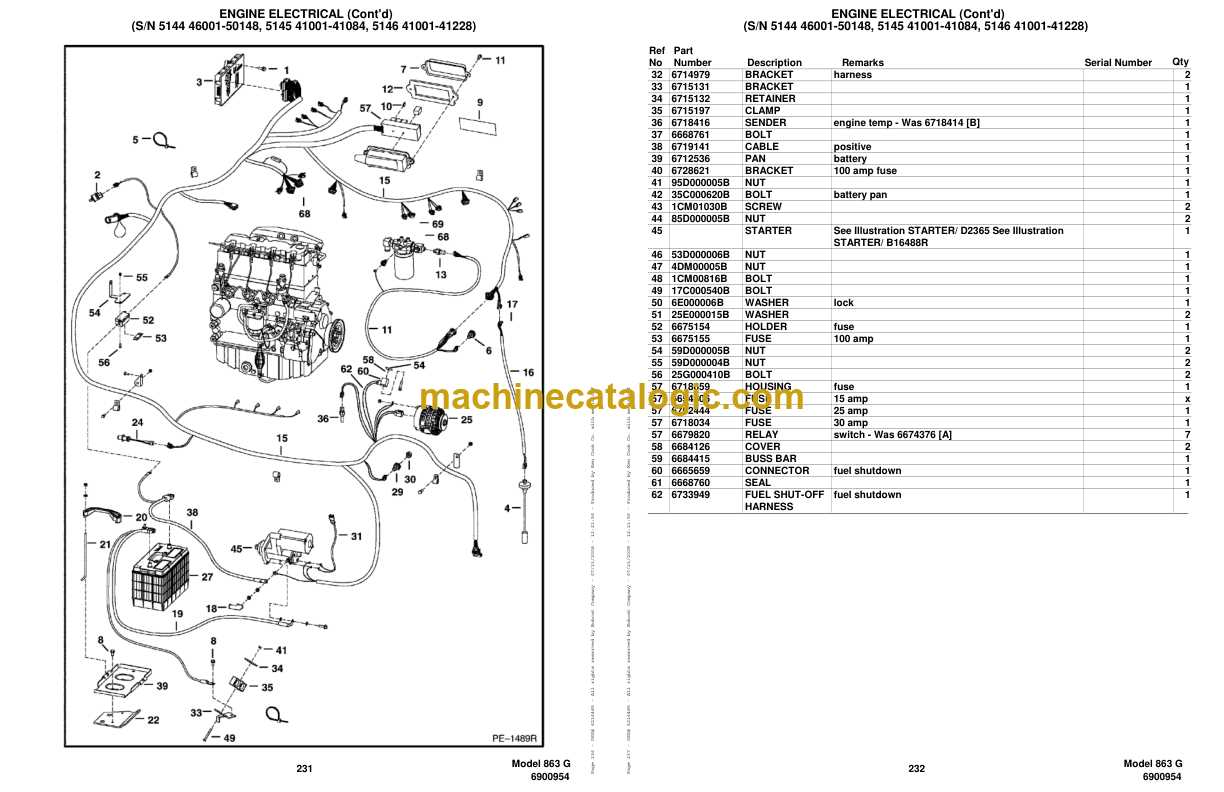 bobcat skid steer parts diagram