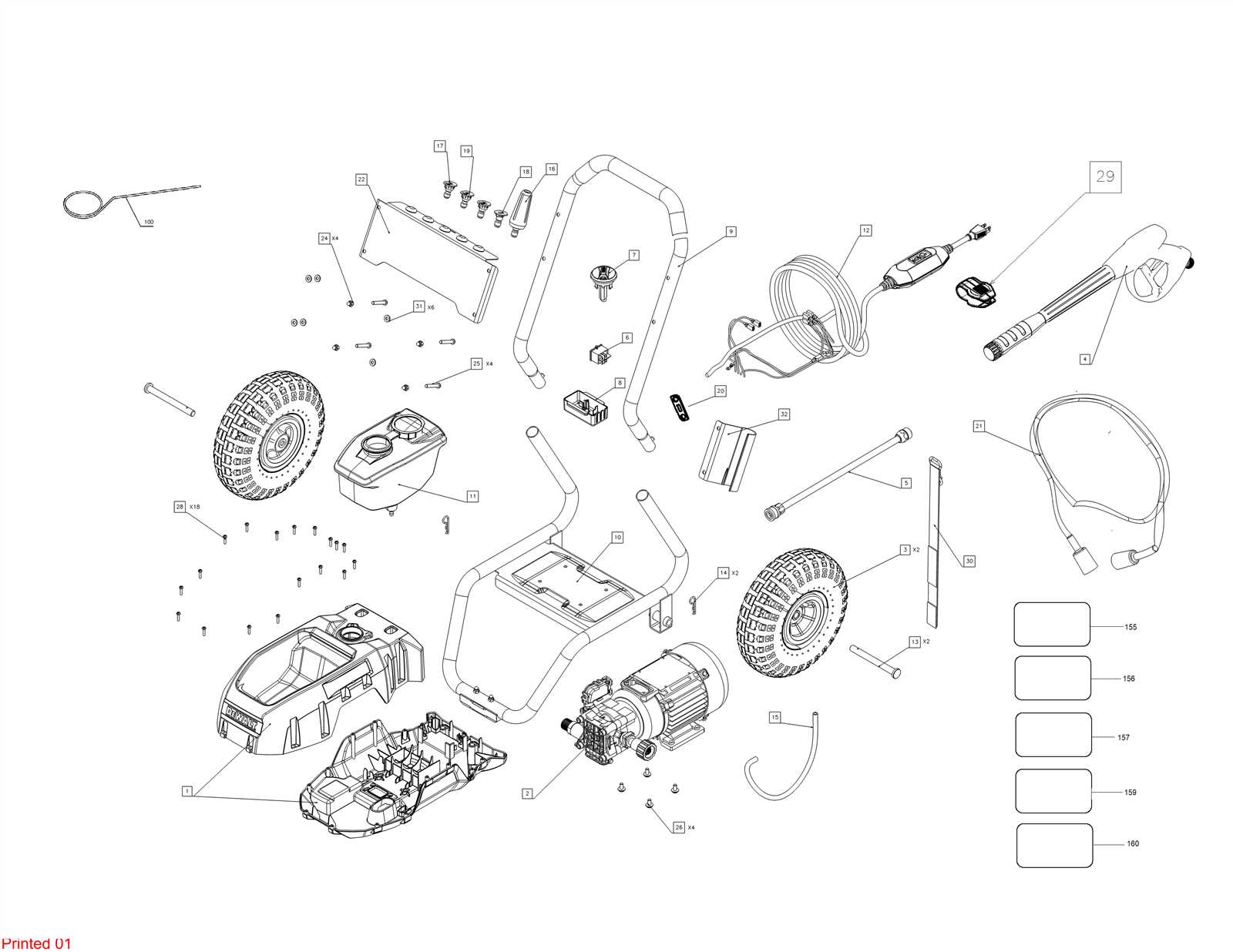 be pressure washer parts diagram