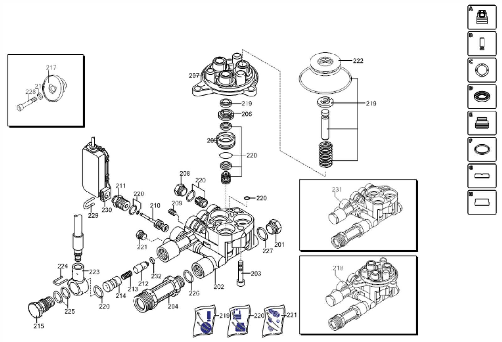 be pressure washer parts diagram