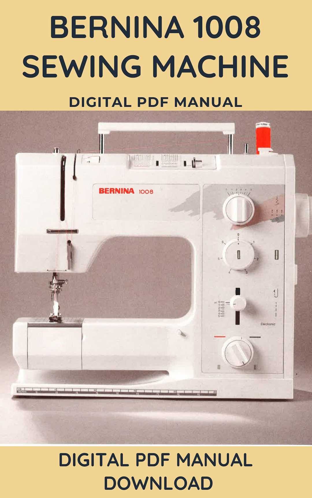 bernina 1008 sewing machine parts diagram