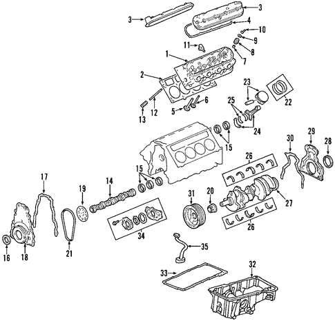 2005 chevy trailblazer parts diagram