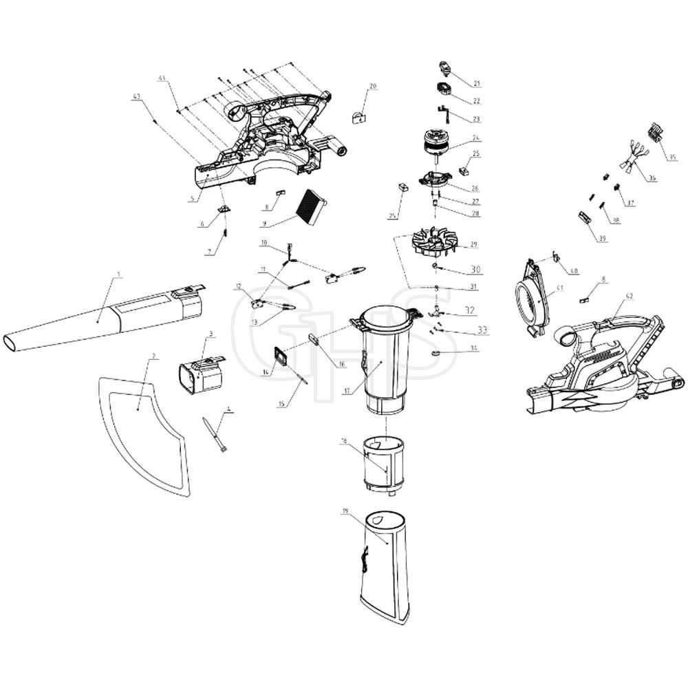 blower parts diagram