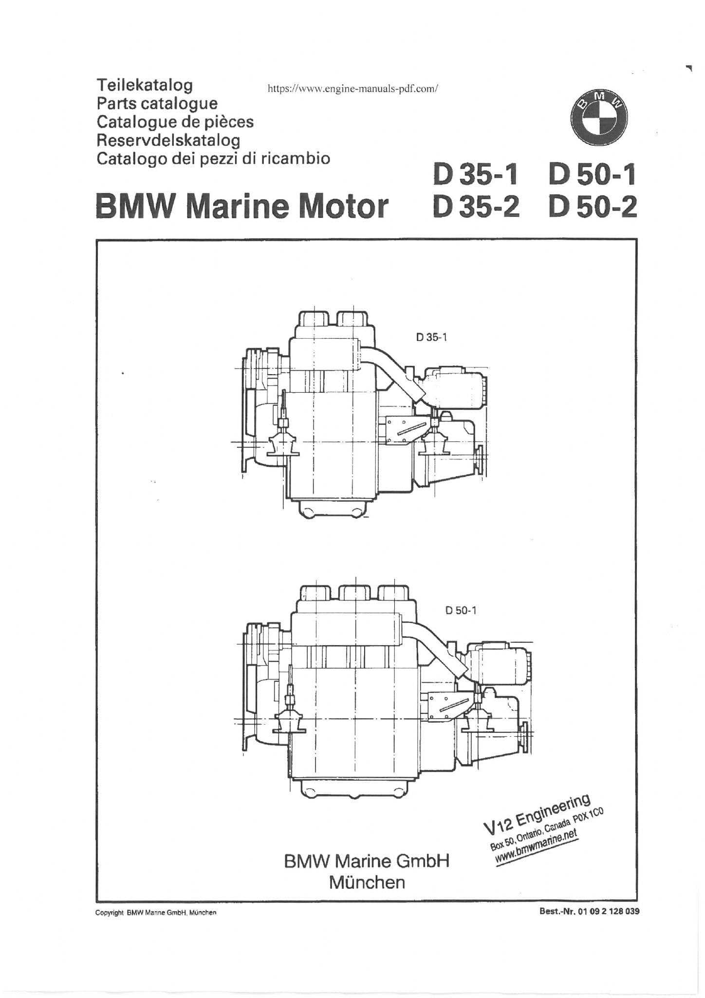 bmw engine parts diagram