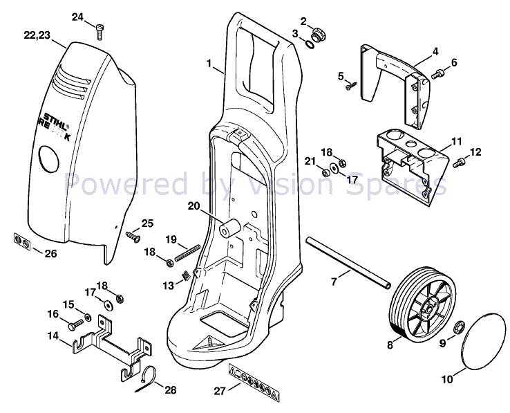 panasonic vacuum parts diagram