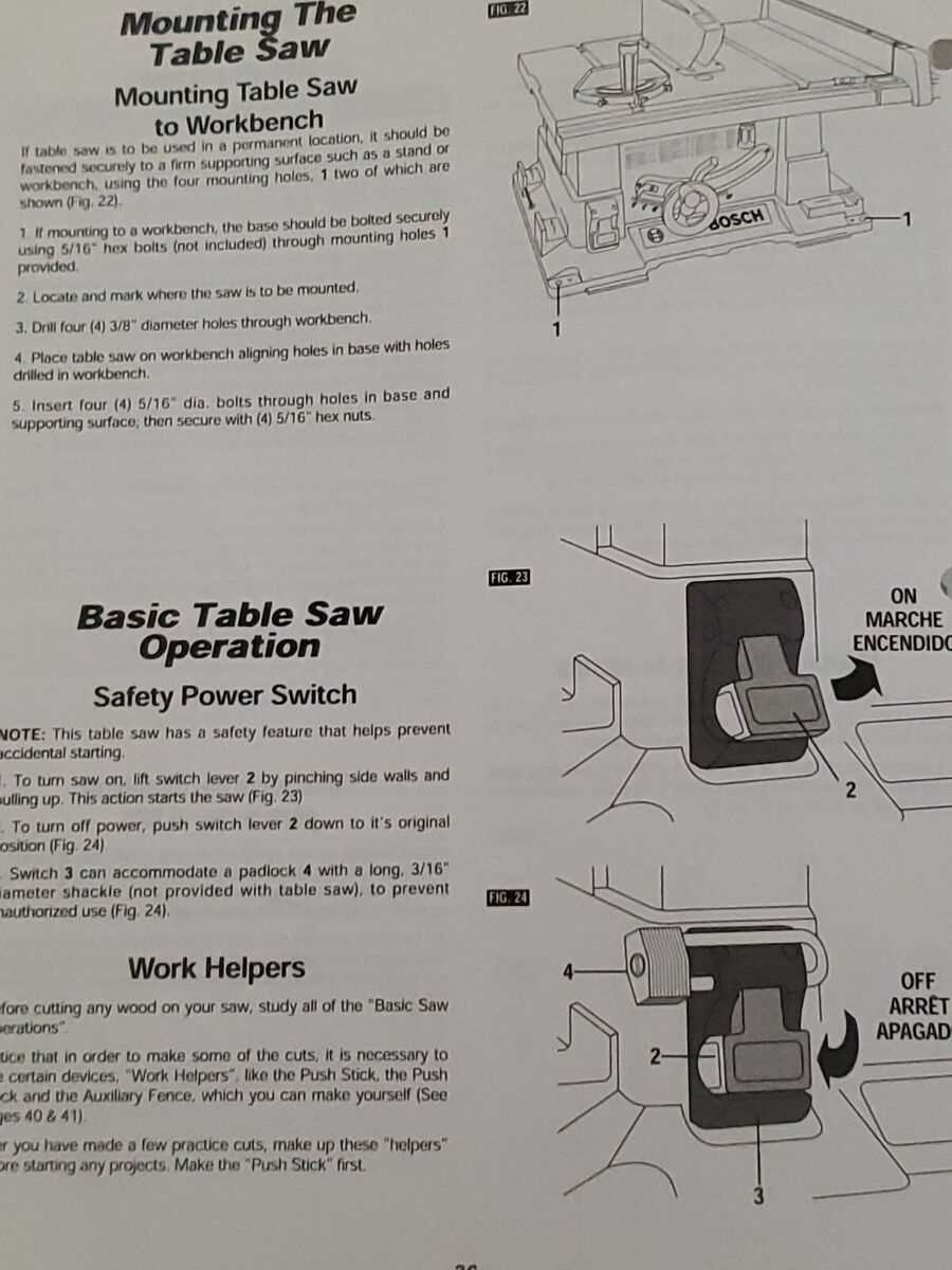 bosch 4000 table saw parts diagram