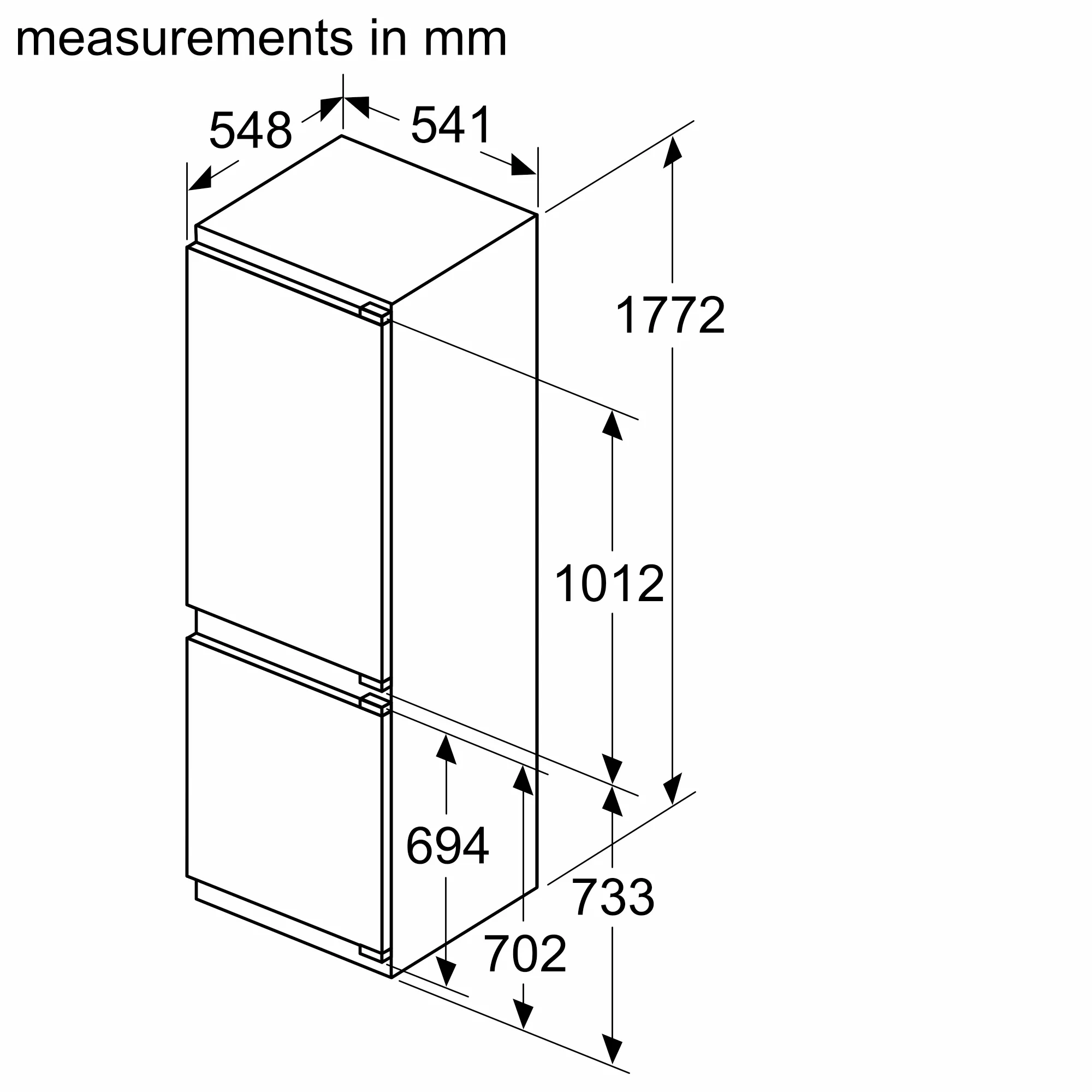 bosch fridge freezer parts diagram