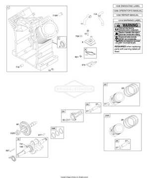 briggs and stratton 1450 parts diagram