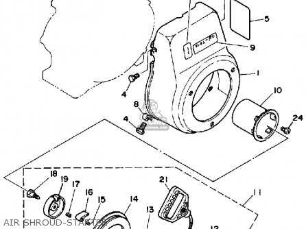 yamaha snowblower parts diagram