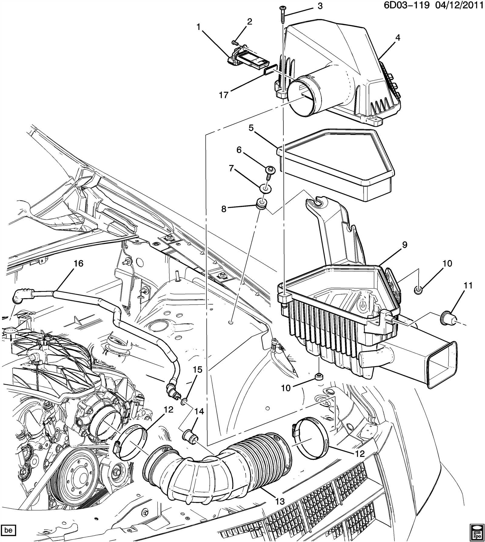 cadillac cts parts diagram