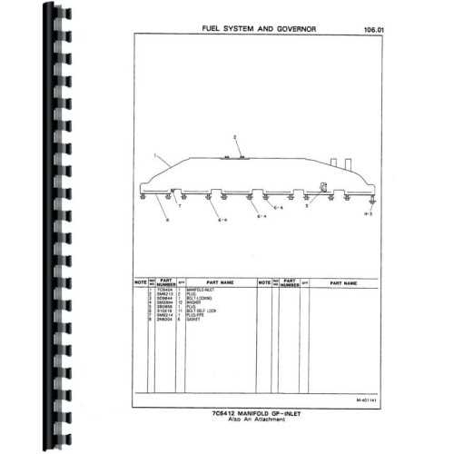 cat 3406 parts diagram