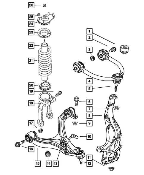 2005 jeep grand cherokee parts diagram