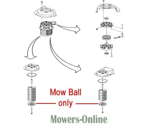 dr trimmer mower parts diagram