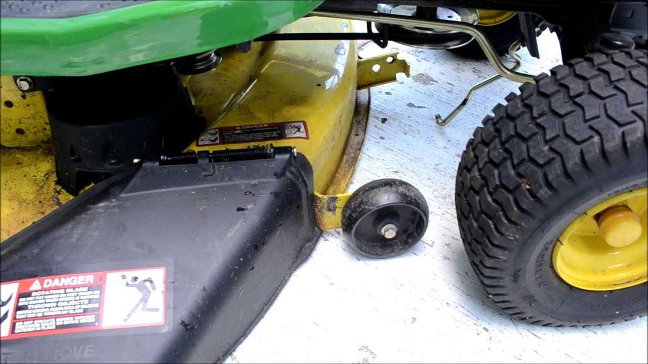 john deere gx345 mower deck parts diagram