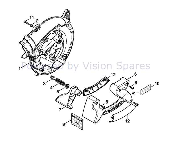 stihl bg86c parts diagram