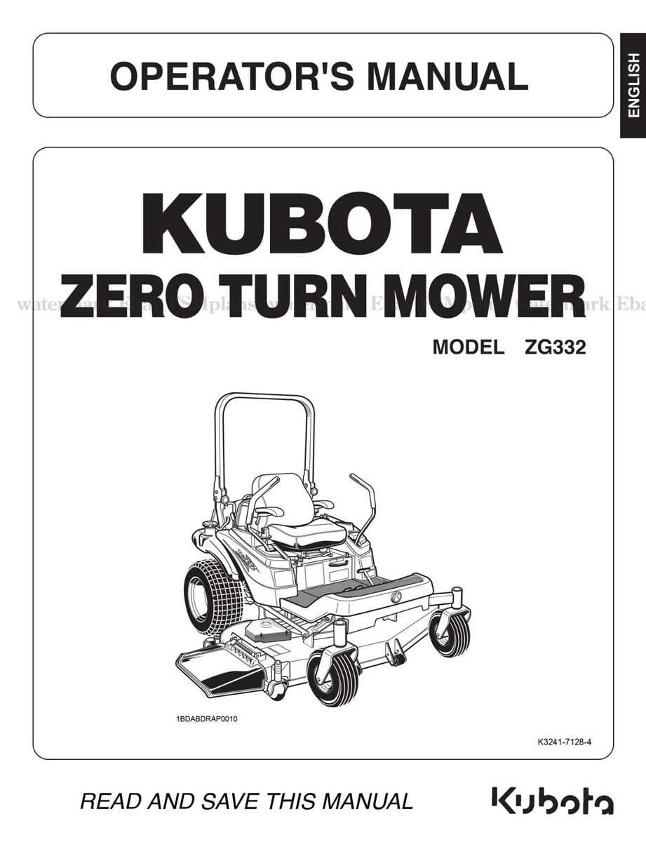 kubota zd326 deck parts diagram