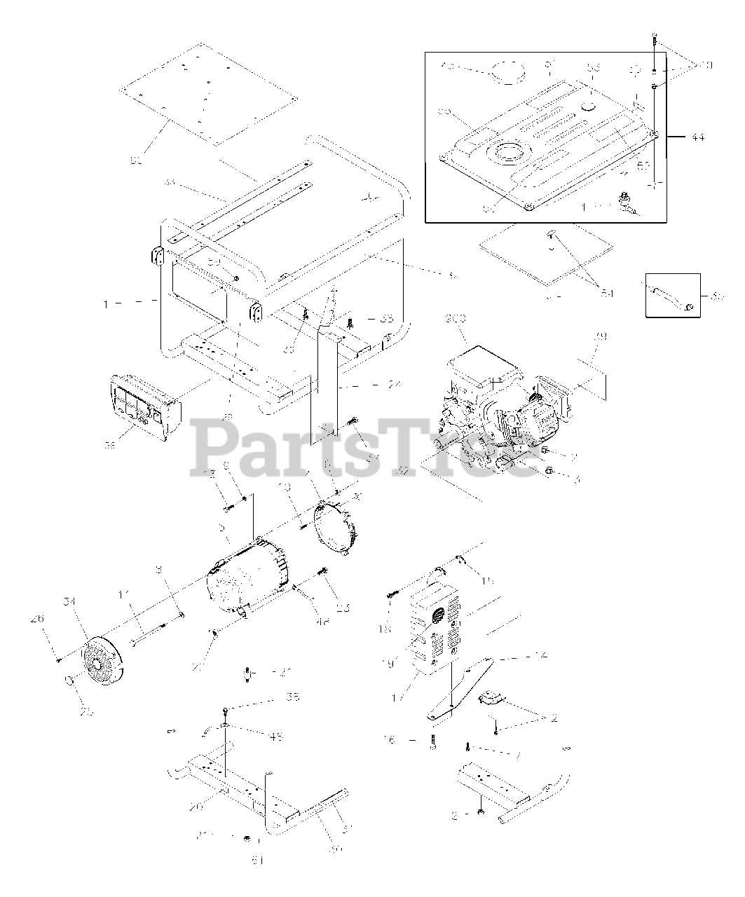 champion generator parts diagram