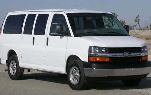 chevy express body parts diagram