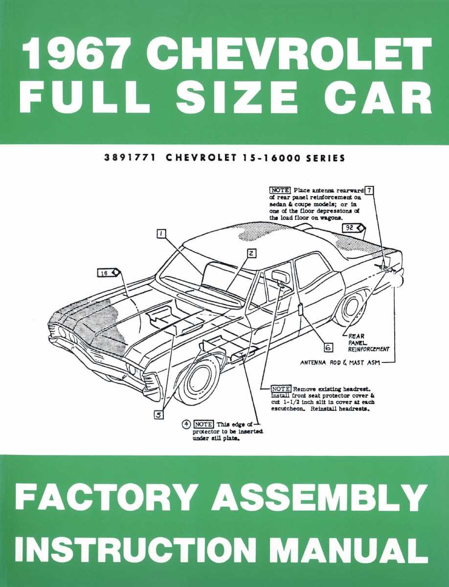 chevy impala parts diagram