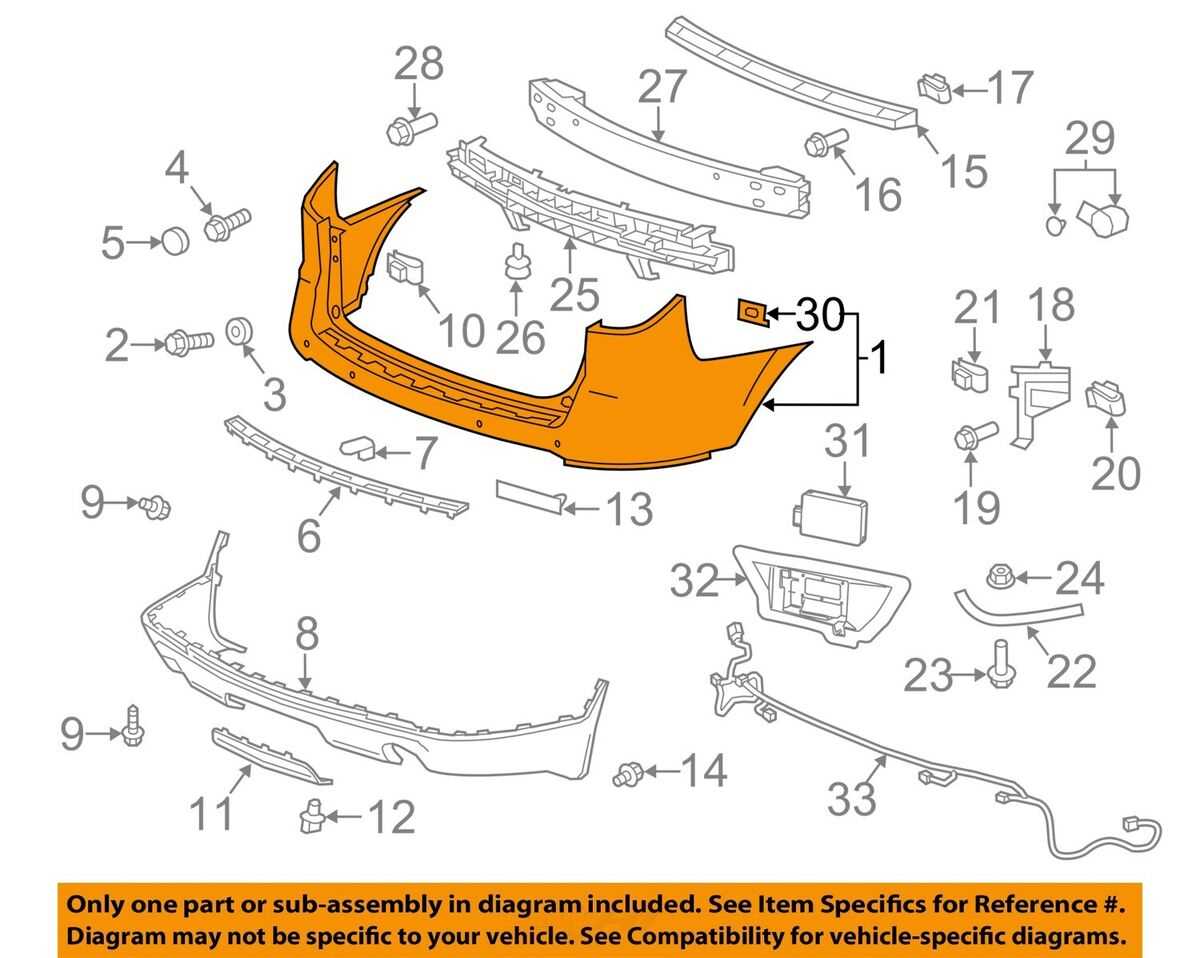 chevy traverse parts diagram