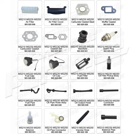 chinese chainsaw parts diagram