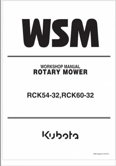 kubota rck60 mower deck parts diagram