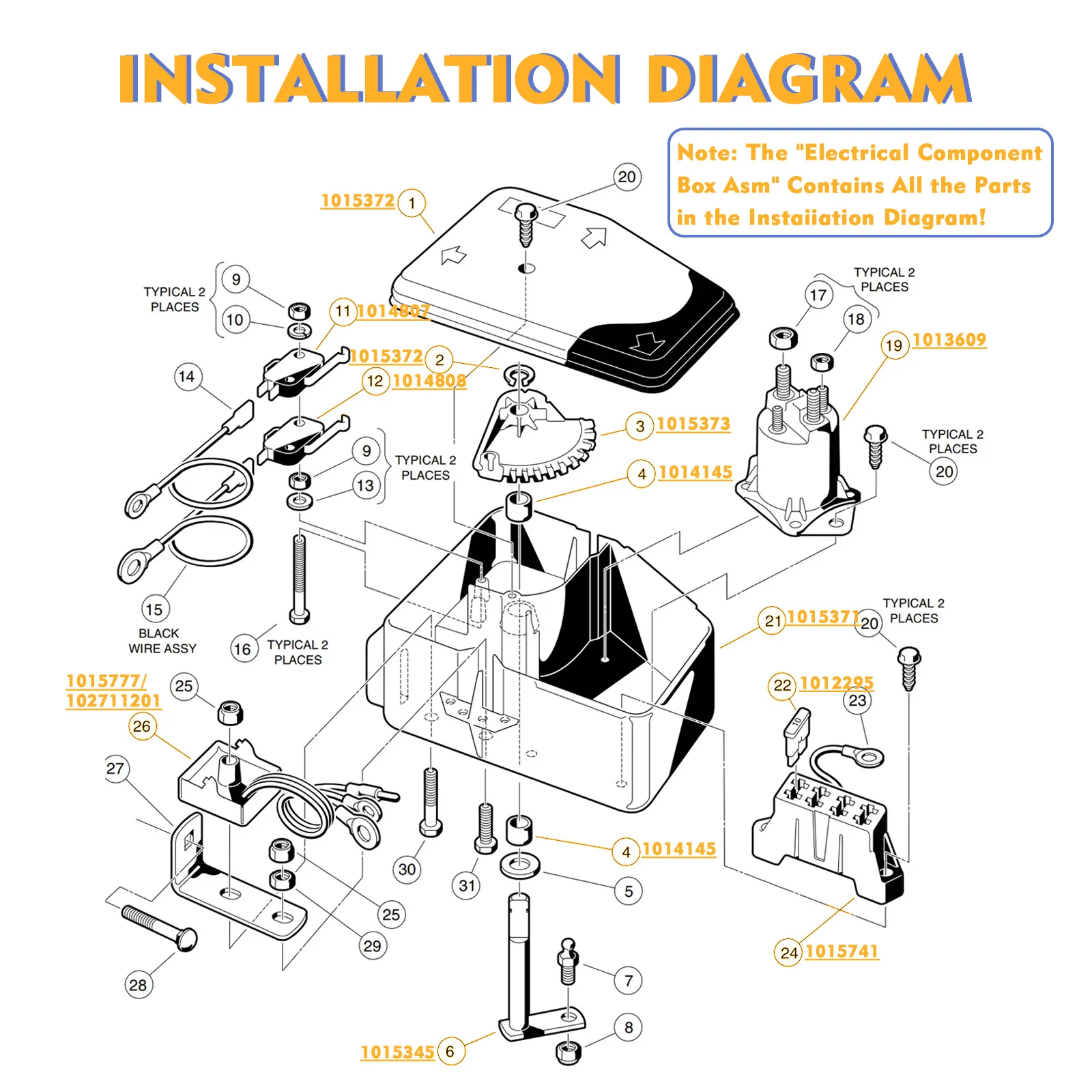 club car oem parts diagram