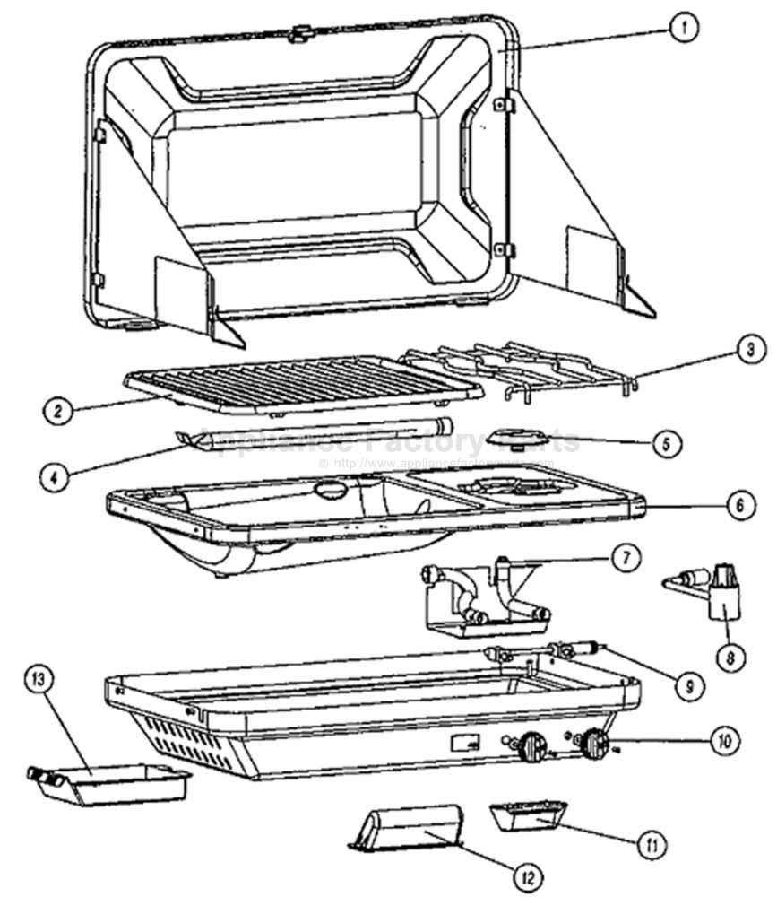 coleman camp stove parts diagram