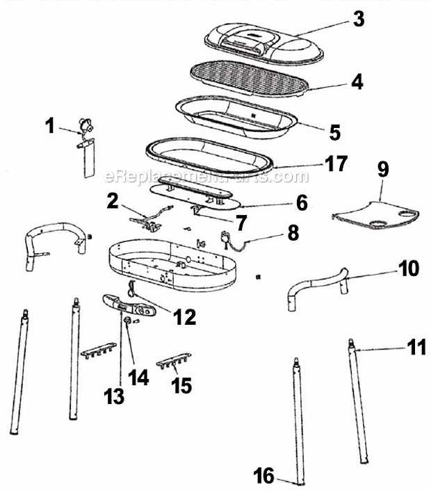 coleman camp stove parts diagram