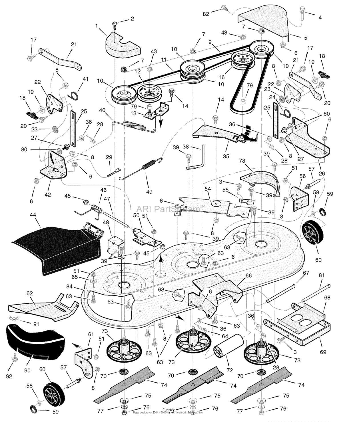 craftsman 18 inch chainsaw parts diagram