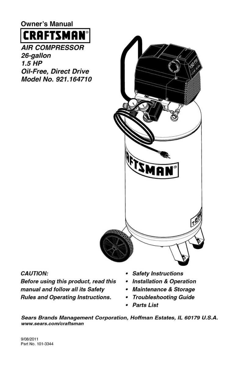 craftsman compressor parts diagram