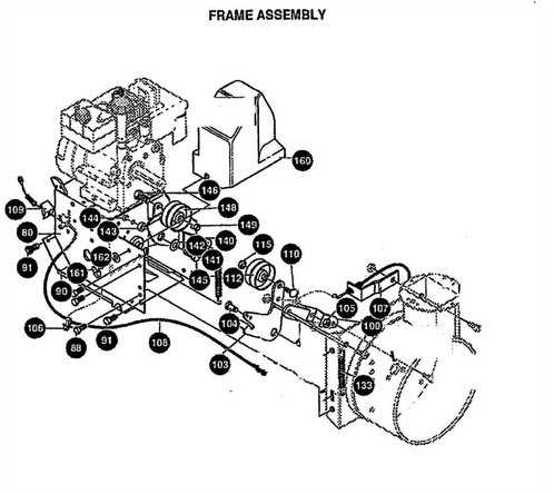 craftsman snowblower parts diagram