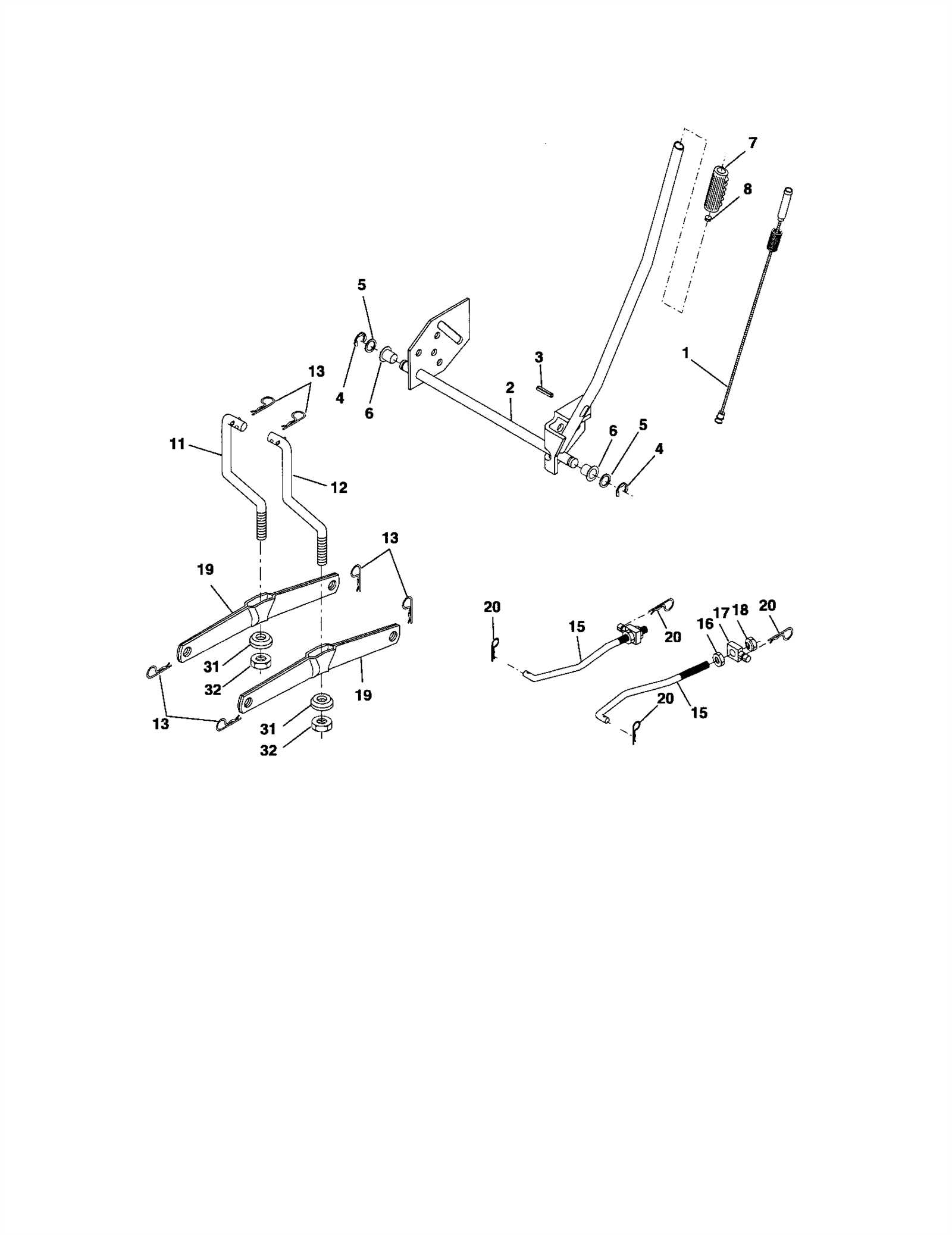 craftsman yts4500 parts diagram