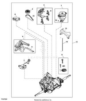 john deere d105 transmission parts diagram