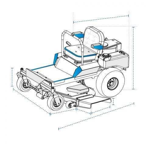 cub cadet zero turn parts diagram