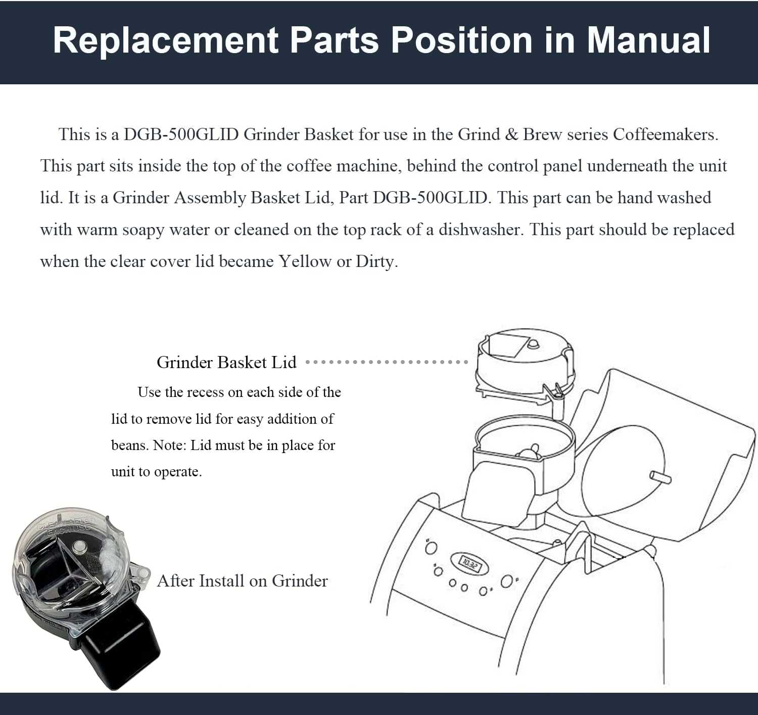 cuisinart dcc 1200 parts diagram