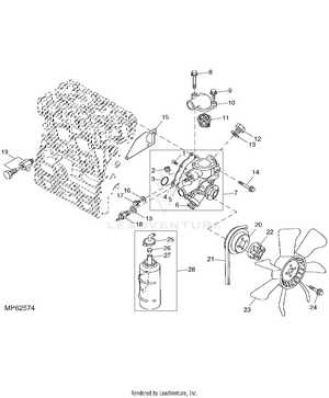 john deere 1435 deck parts diagram