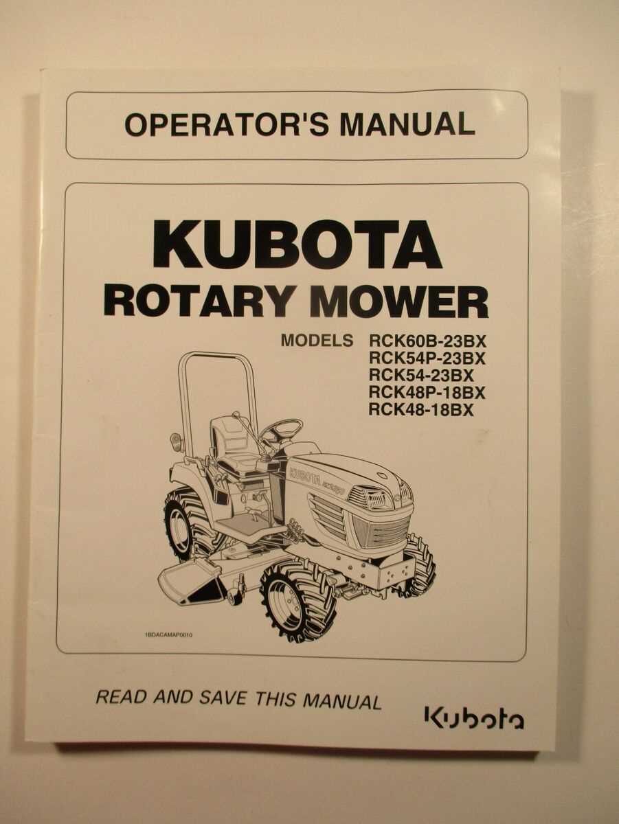 kubota 54 inch mower deck parts diagram