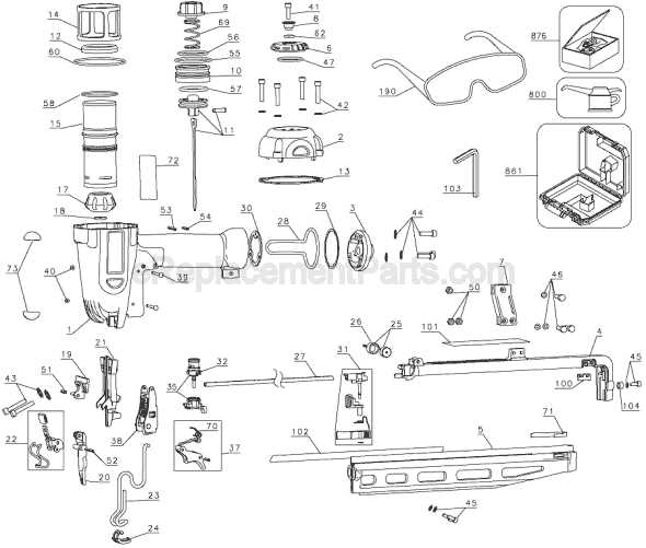 dewalt d51844 parts diagram