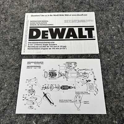 dewalt dw402 parts diagram