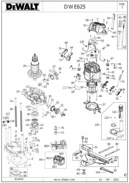 dewalt dxpw3625 parts diagram