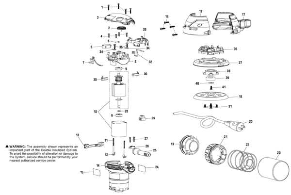 dewalt palm sander parts diagram