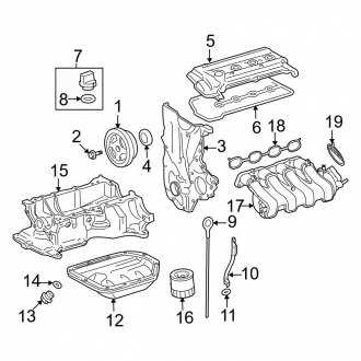 toyota yaris parts diagram