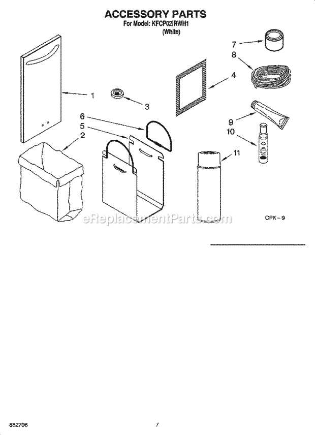 kitchenaid compactor parts diagram