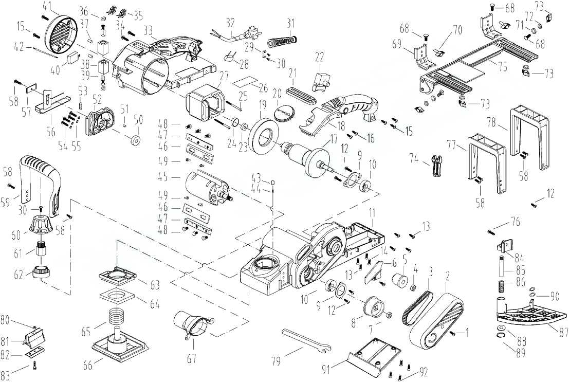 dw735 parts diagram