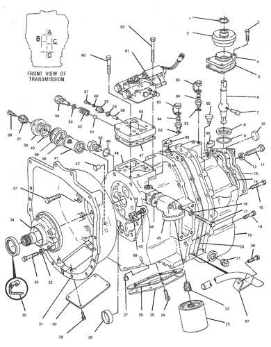 eaton fuller 18 speed transmission parts diagram