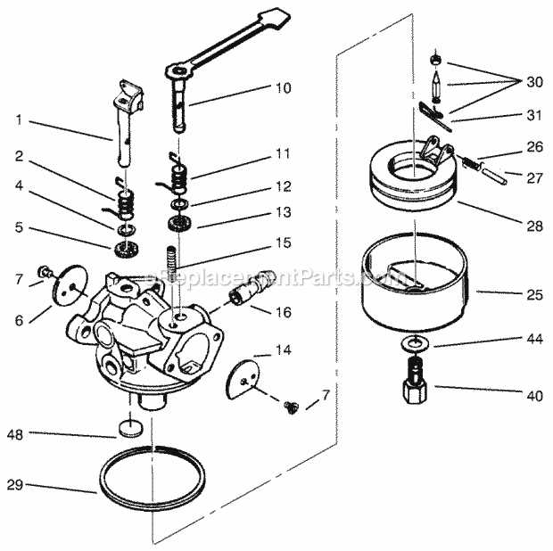 toro ccr 2450 parts diagram